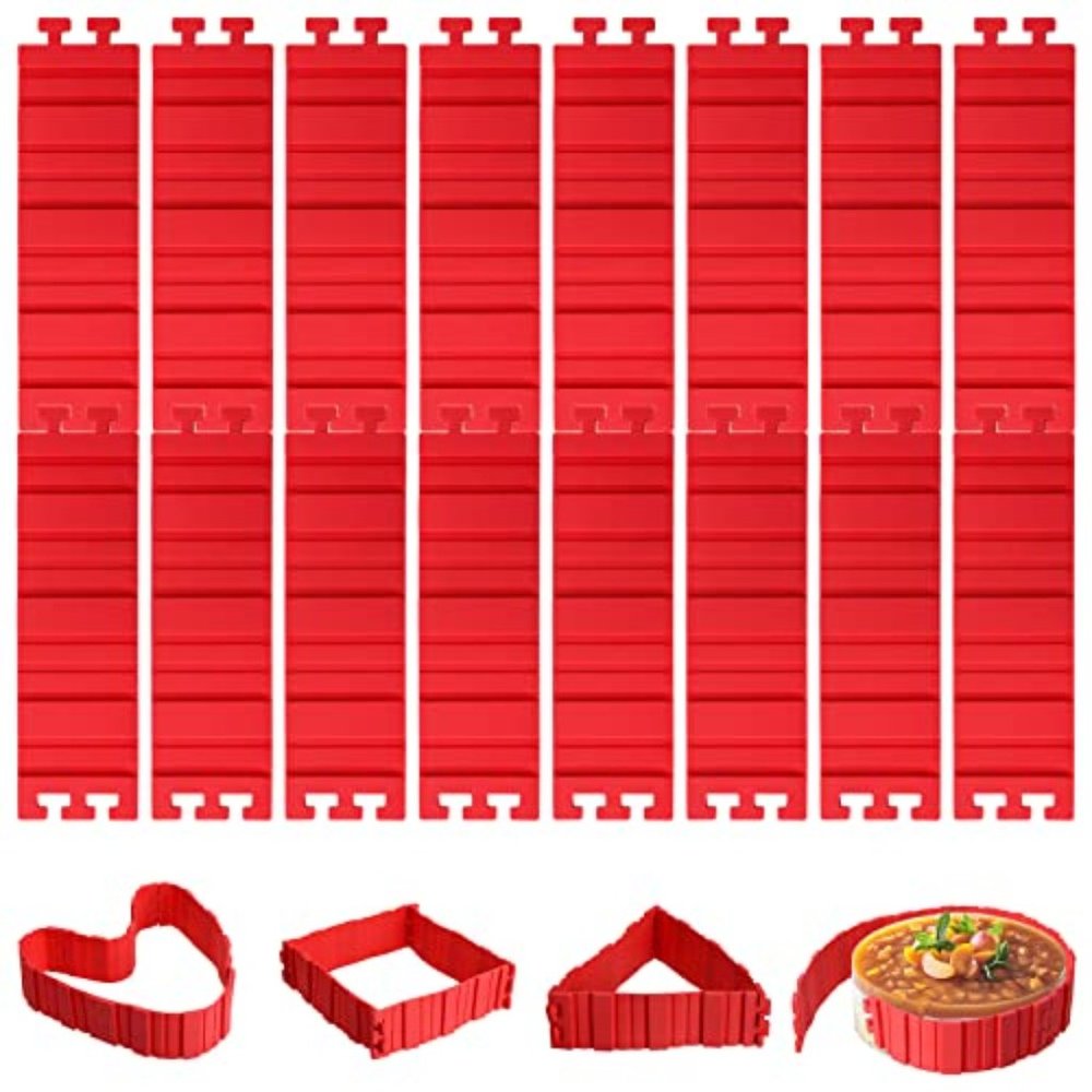 8 Pcs Silicone Cake Mold Cake Pan Snake DIY Baking Mold Magic Bake Tools Design